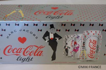 コカコーラ　希少品　フェーブ　ヴィンテージ　フランス　著作権マーク付き コカ・コーラ light 今度はマーク・ジェイコブス みゅうパリブログ